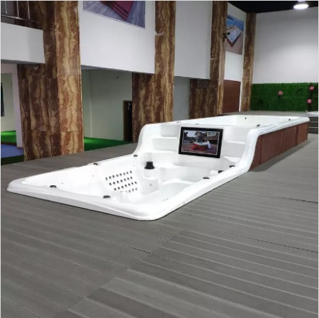 Плавательный спа бассейн с противотоком Bigeer Неро